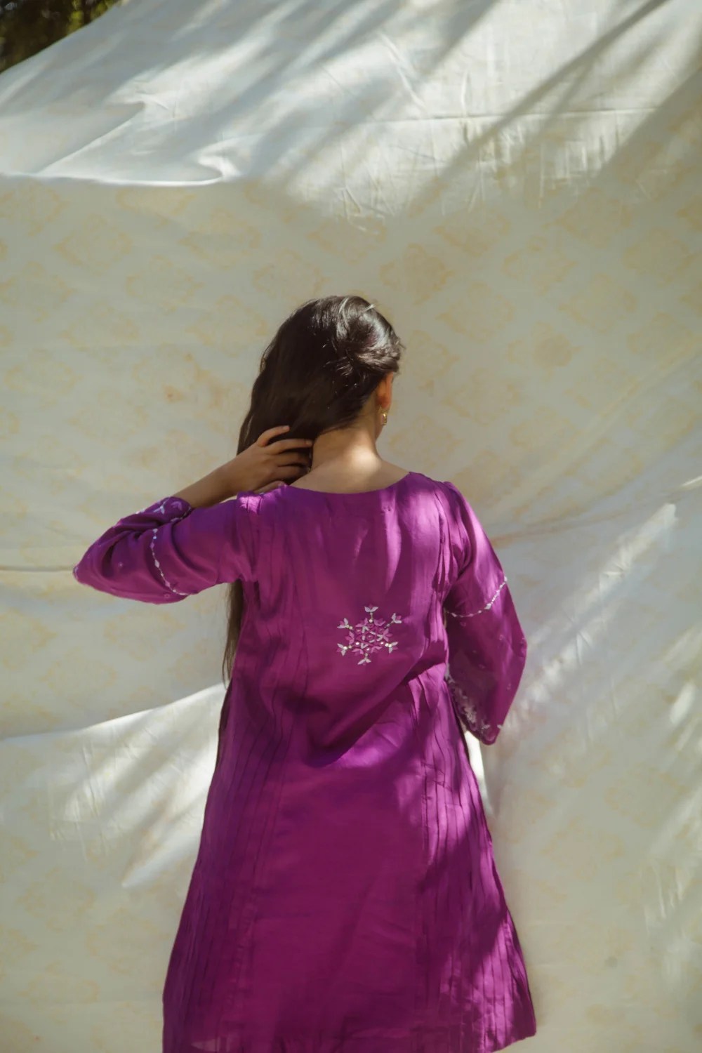 Kalasa Sitara Kurti By Urmul Desert Crafts Kalasa Sitara Kurti By Urmul Desert Crafts